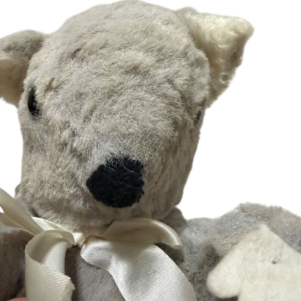 Vtg Knickerbocker Animals Of Distinction Gray Squirrel Plush Toy Posable Tail - Picture 11 of 15